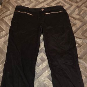 Black MK pants